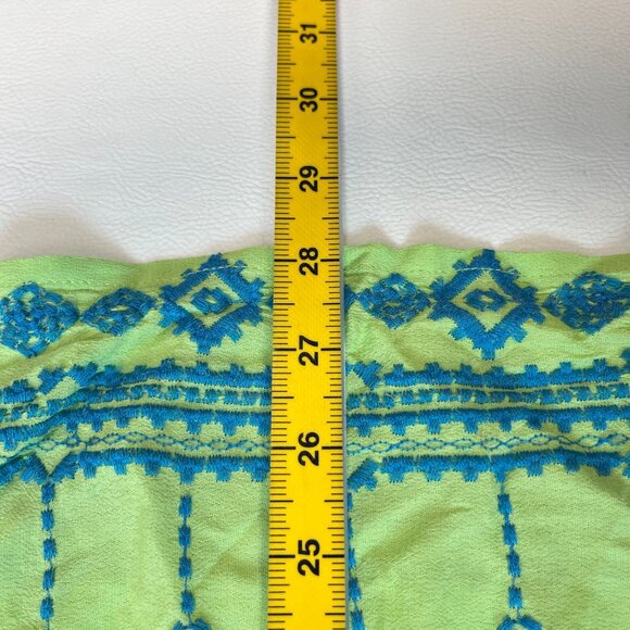 NWOT John Mark Embroidered Woven Multi Patchwork Tunic Top Blouse Shirt Size 3X - Picture 12 of 13